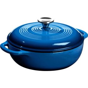 Cast Iron 3 Quart Enameled Dutch Oven