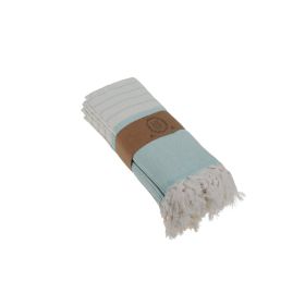 Darya Turkish Kitchen / Hand Towel (Color: Aqua)